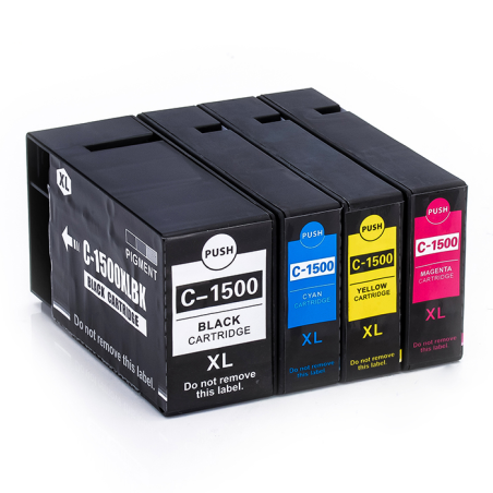Canon PGI-1500 XL Multipack 4 Couleurs Compatible 