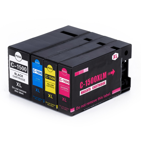Canon PGI-1500 XL Multipack 4 Cartouches Compatibles