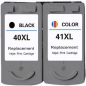 Canon PG-40 + CL-41 Multipack 2 Cartouches Compatible