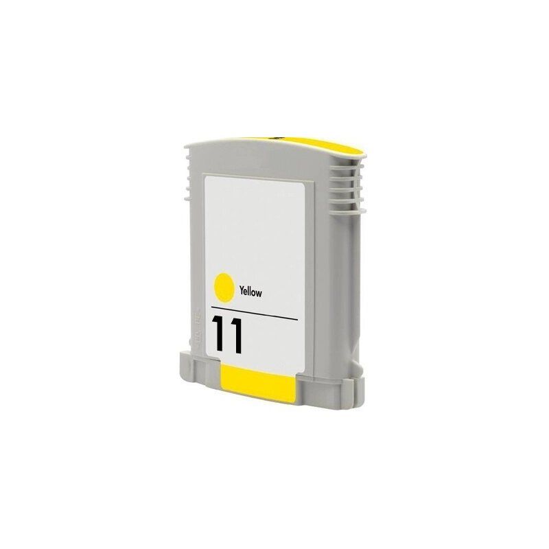 HP 11 Cartouche Jaune Compatible