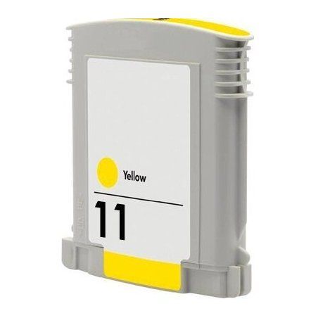 HP 11 Cartouche Jaune Compatible 