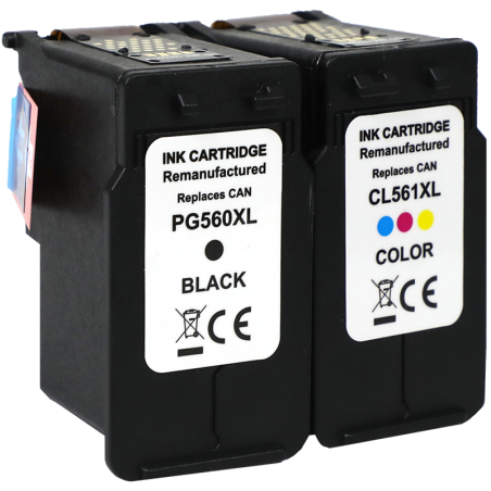 Canon PG-560 + CL-561 Multipack 4 Couleurs Original 