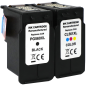 Canon PG-560XL + CL-561XL Multipack 2 Cartouches Compatible