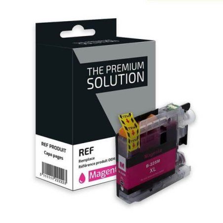 Brother LC225XL M Cartouche Magenta Compatible Premium 