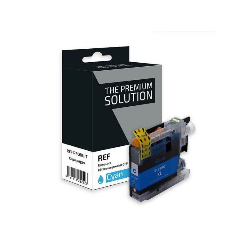 Brother LC225XL C Cartouche Cyan Compatible Premium