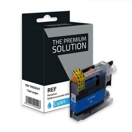 Brother LC225XL C Cartouche Cyan Compatible Premium 