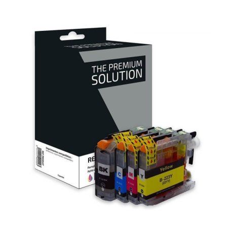 Brother LC223 Multipack 4 Couleurs Compatible Premium 