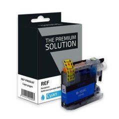 Brother LC123C Cartouche Cyan Compatible Premium 