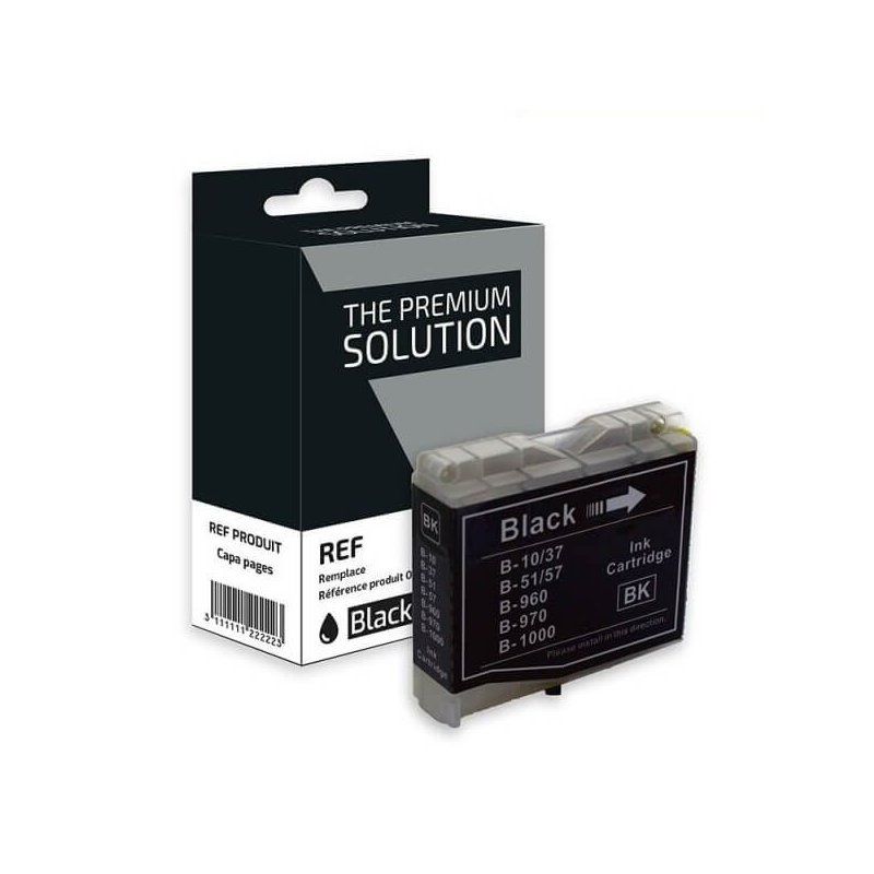 Brother LC970BK Cartouche Noir Compatible Premium