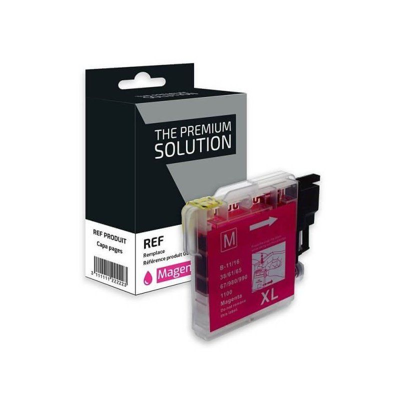 Brother LC980M Cartouche Magenta Compatible Premium