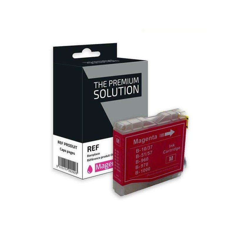 Brother LC1000M Cartouche Magenta Compatible Premium