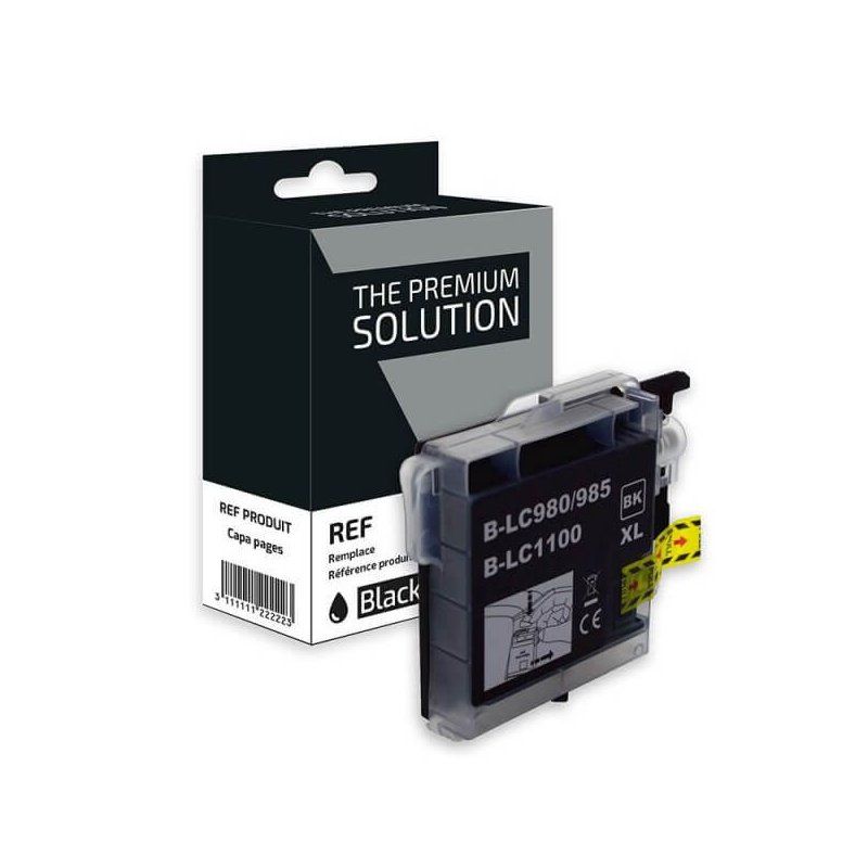Brother LC1100BK XL Cartouche Noir Compatible Premium