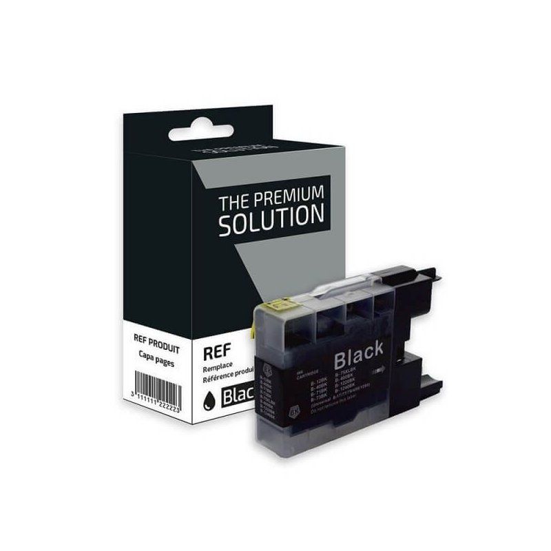 Brother LC1240BK / LC1280 Cartouche Noir Compatible Premium
