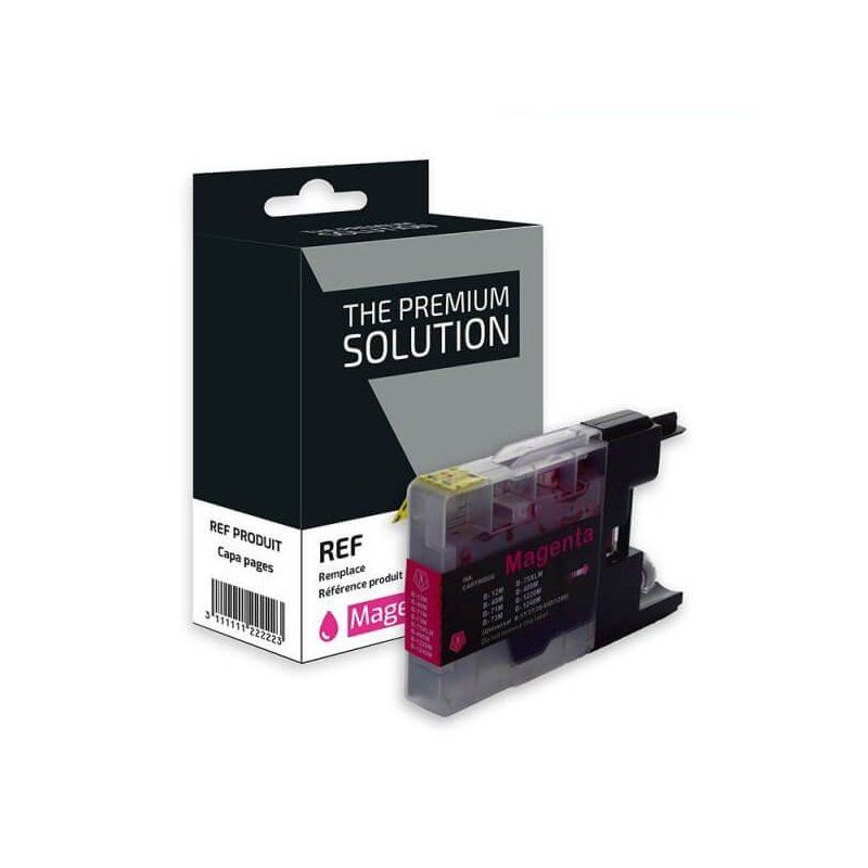 Brother LC1240M / LC1280 Cartouche Magenta Compatible Premium