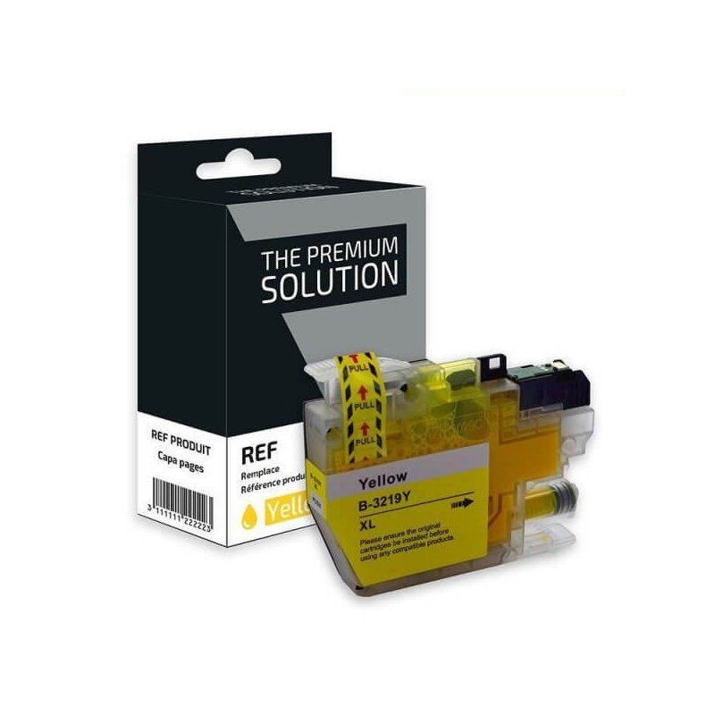 Brother LC3219XLY Cartouche Jaune Compatible Premium 