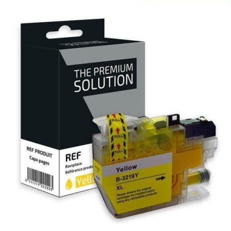 Brother LC3219XLY Cartouche Jaune Compatible Premium 
