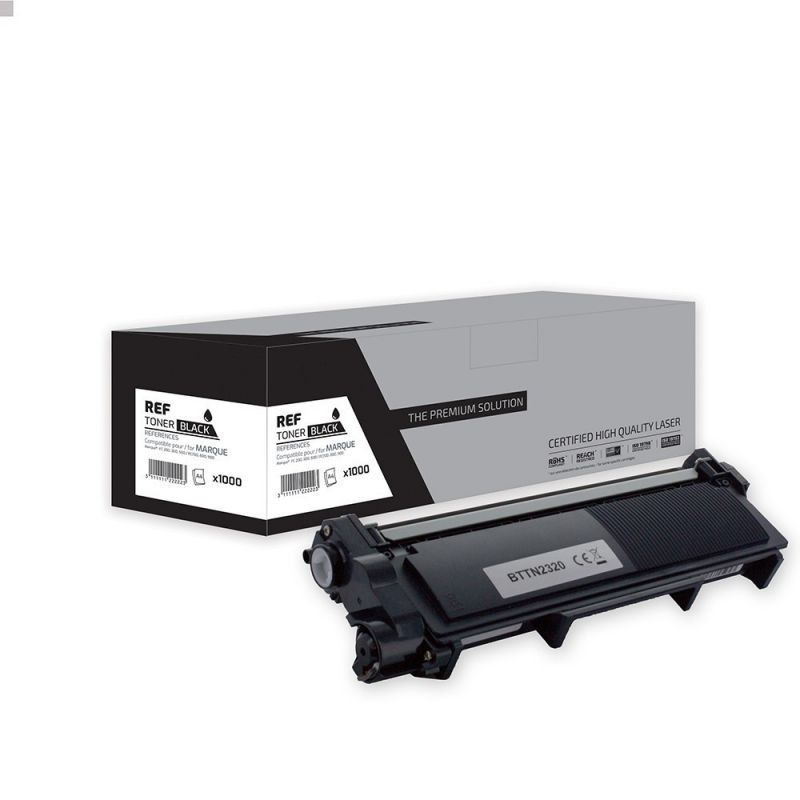 Brother TN-2320 Toner Noir Compatible Premium Brother TN-2320 Toner Noir Compatible Premium