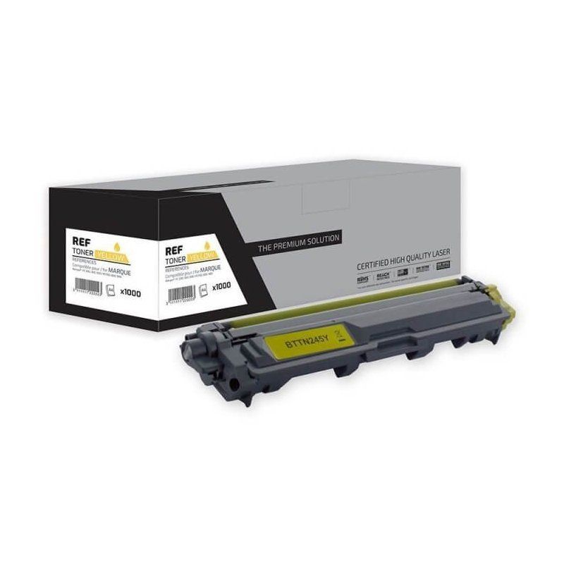 Brother TN245Y Toner Jaune Compatible Premium Brother TN245Y Toner Jaune Compatible Premium