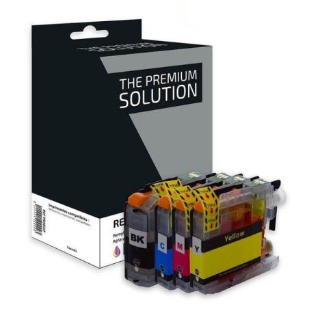 Brother LC225XL / LC227XL Multipack 4 Couleurs Compatible Premium 