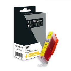 Canon CLI-571Y XL Cartouche Jaune Compatible Premium 