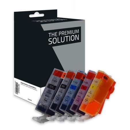 Canon 525 / 526 Pack 5 cartouches Compatible Premium 