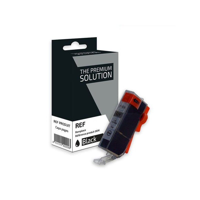 Canon CLI-526gy Cartouche Gris Compatible Premium