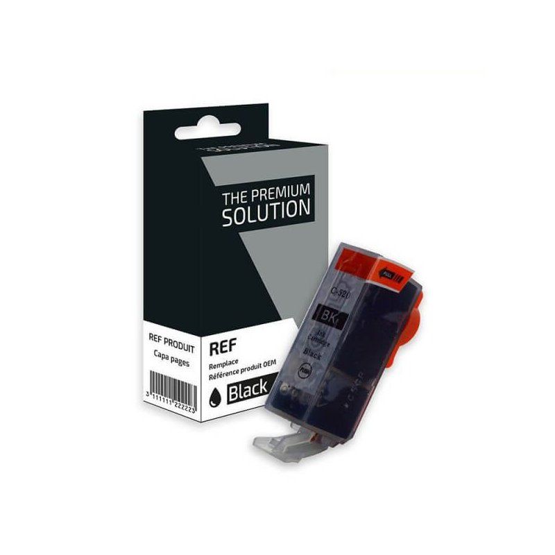 Canon PGI-520bk Cartouche Noir Compatible Premium