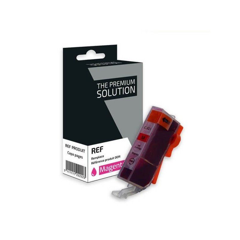 Canon CLI-521m Cartouche Magenta Compatible Premium