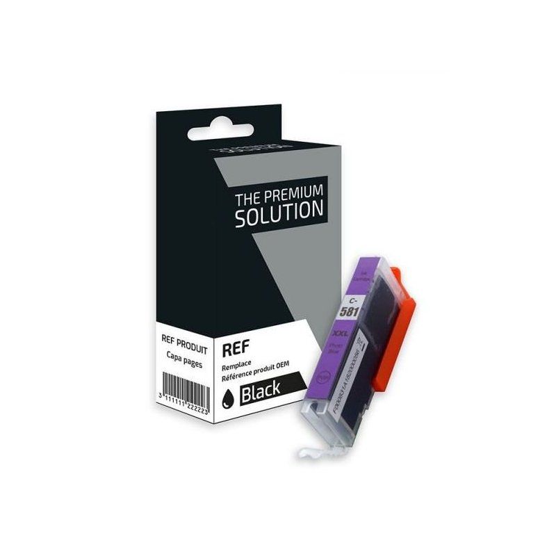 Canon CLI-581pb XXL Cartouche Bleu Compatible Premium