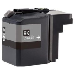Brother LC12EBK Cartouche Noir Compatible