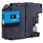 Brother LC12EC Cartouche Cyan Compatible