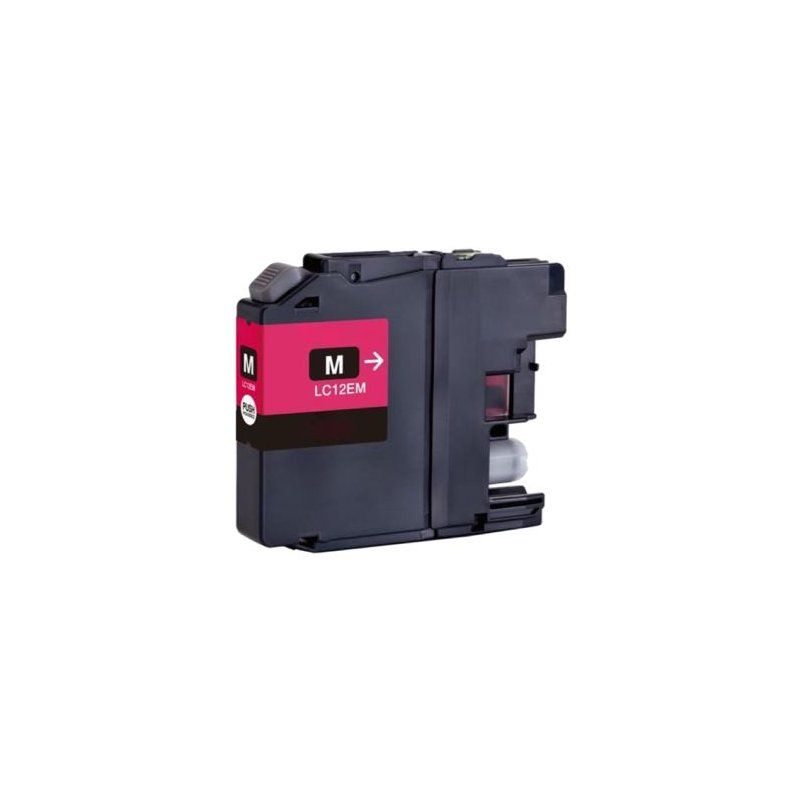Brother LC12EM Cartouche Magenta Compatible