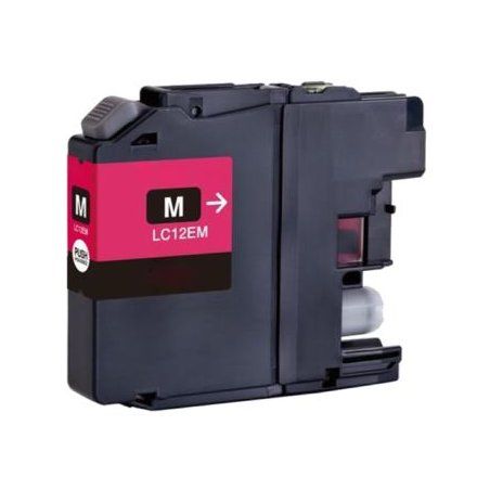 Brother LC12EM Cartouche Magenta Compatible