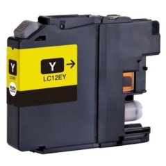 Brother LC12EY Cartouche Jaune Compatible