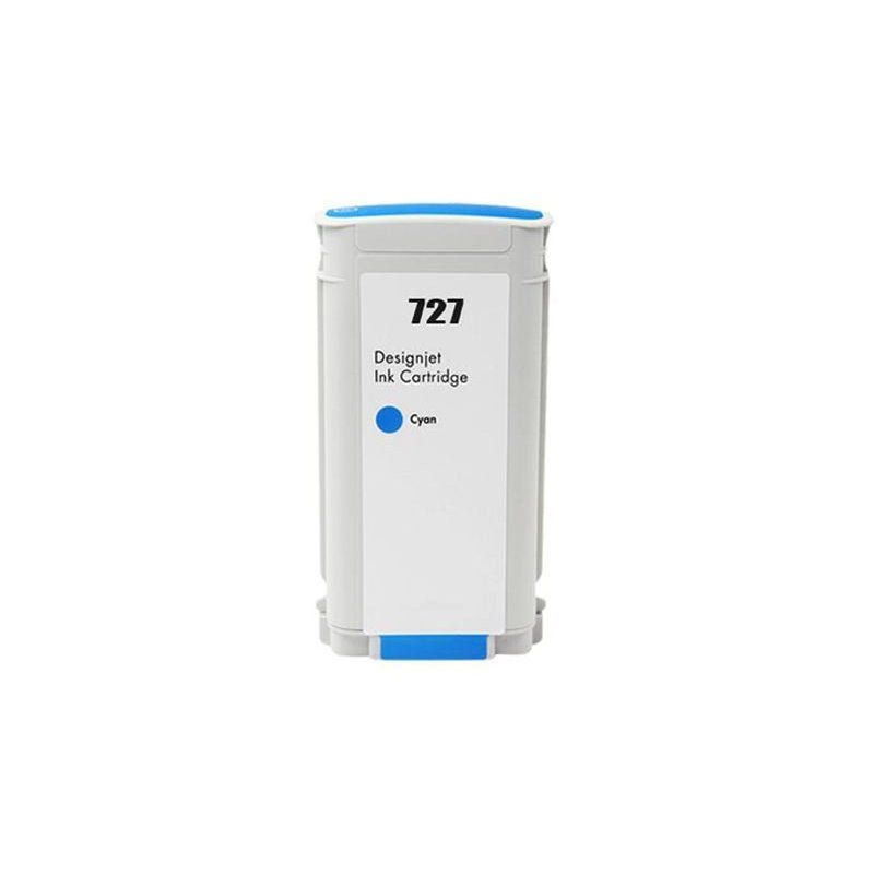 HP 727 Cartouche Cyan 130ml Compatible