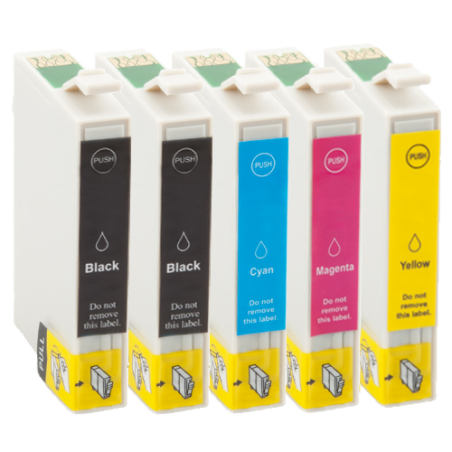 Epson T0445 Multipack 5 cartouches Compatible