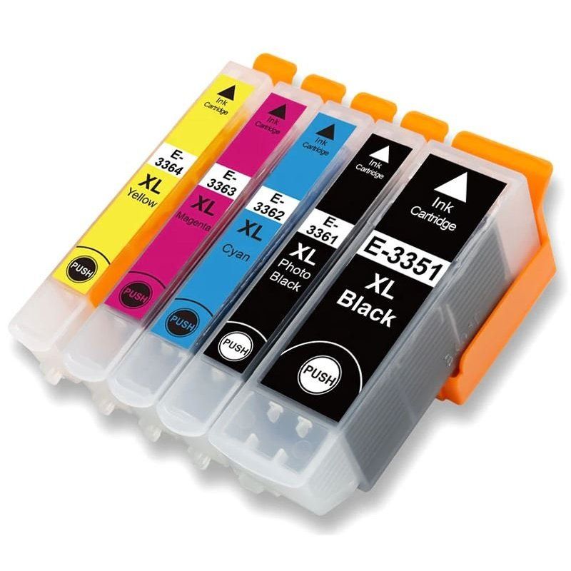 Epson 33XL Multipack 5 Cartouches Compatibles