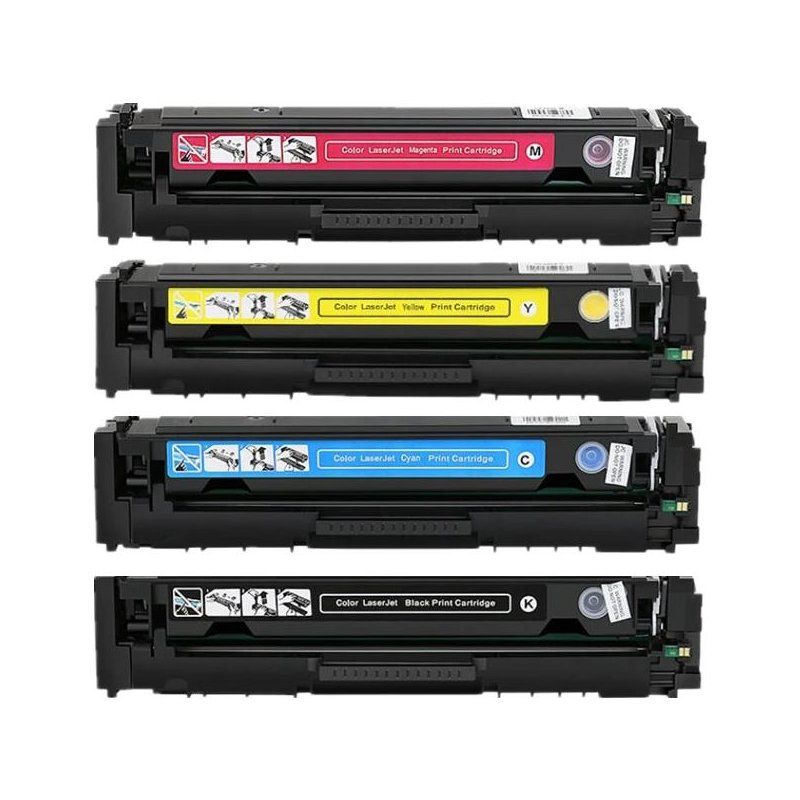 HP 312A / 312X Pack 4 toners Compatible