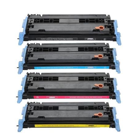 HP 124A Pack 4 Toners Compatible