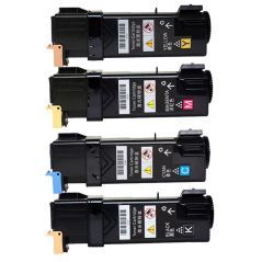 Dell 2150 / 2155 Pack 4 Toners Compatible