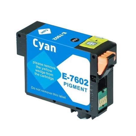 Epson T7602 Cartouche Cyan Compatible