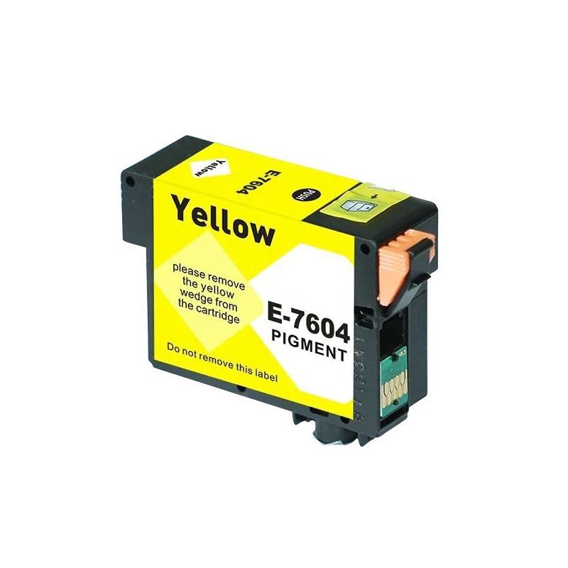 Epson T7604 Cartouche Jaune Compatible
