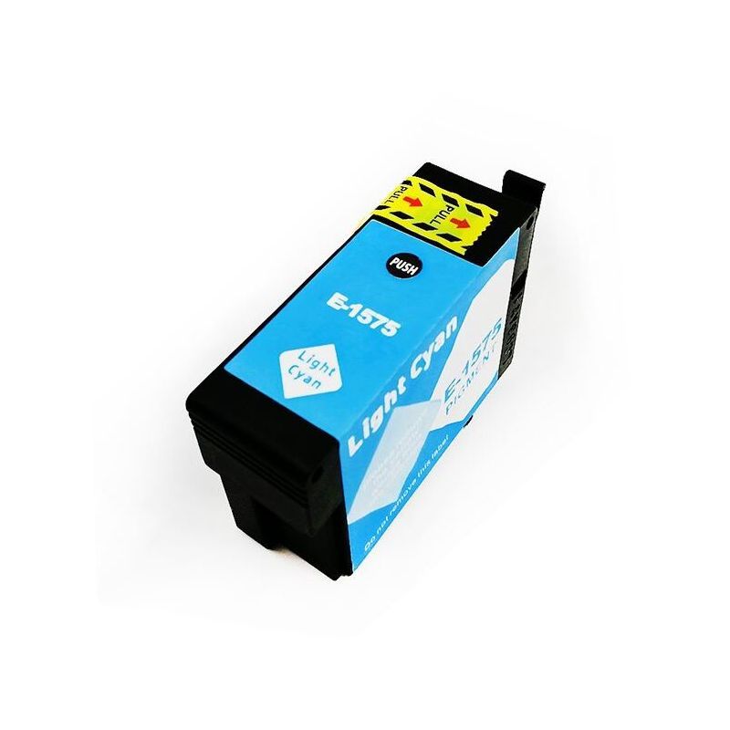 Epson T1575 Cartouche Cyan clair Compatible