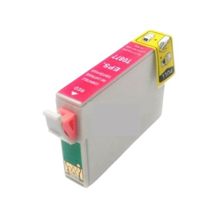 Epson T0877 Cartouche Rouge Compatible
