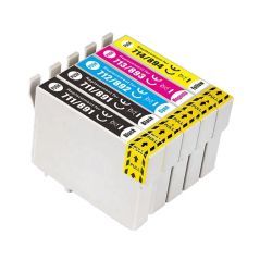 Epson T0715 Multipack 5 cartouches Compatible