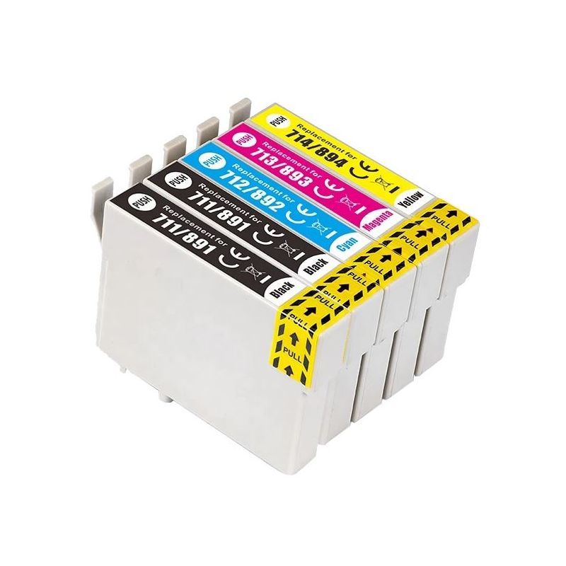 Epson T0715 Multipack 5 cartouches Compatible