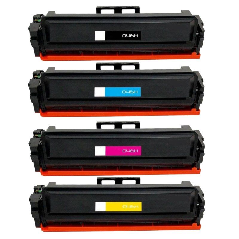 Canon 046H Pack 4 toners Compatible
