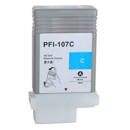 Canon PFI-107c Cartouche Cyan Compatible