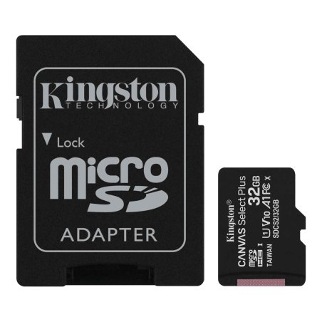 Carte mémoire Kingston Micro SDHC 32GB avec adaptateur