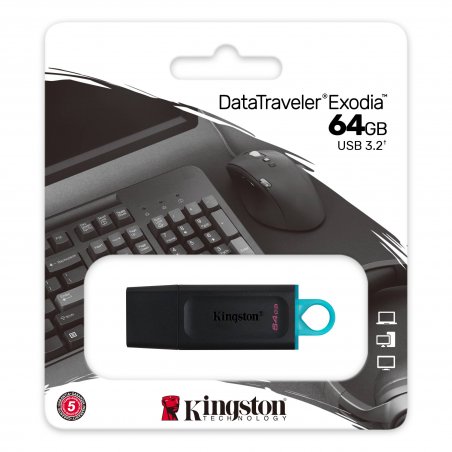Clé USB Kingston Datatraveler Exodia 64Go
